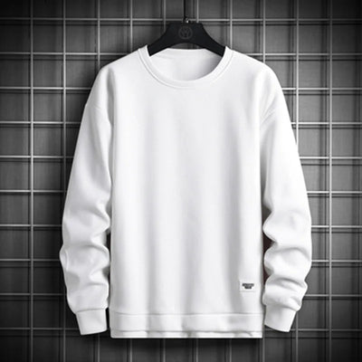 Long Sleeve O Neck Pullovers Mens Sportswear