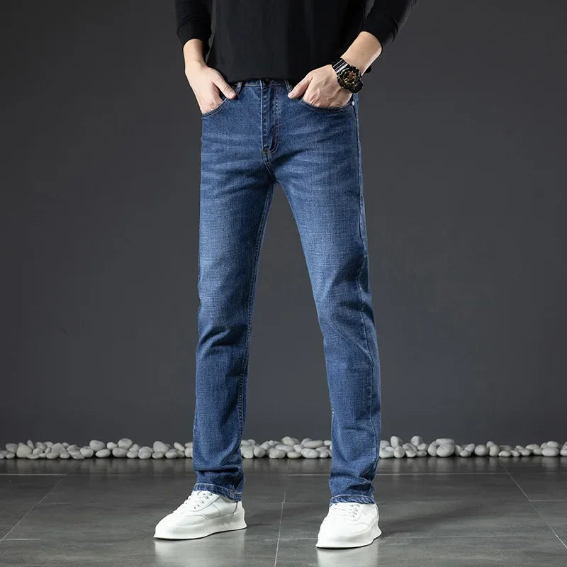 Straight-leg Slimming Jeans