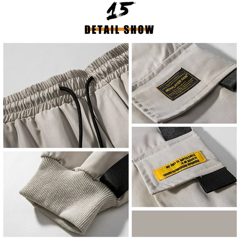 New Cargo Pants Men Streetwear