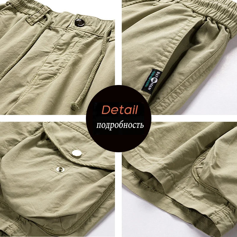 Cargo Multi Pocket Shorts Pant